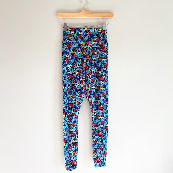 American Apparel high-waisted floral leggings - Picture 2 of 4